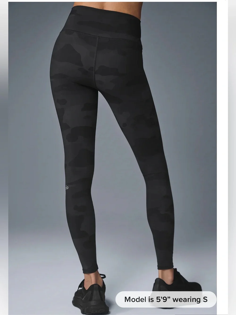 Alo yoga high waist camo vapor leggings medium